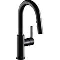 Elkay Avado Single Hole Bar Faucet, Pull-down Spray, Matte Black LKAV3032MB